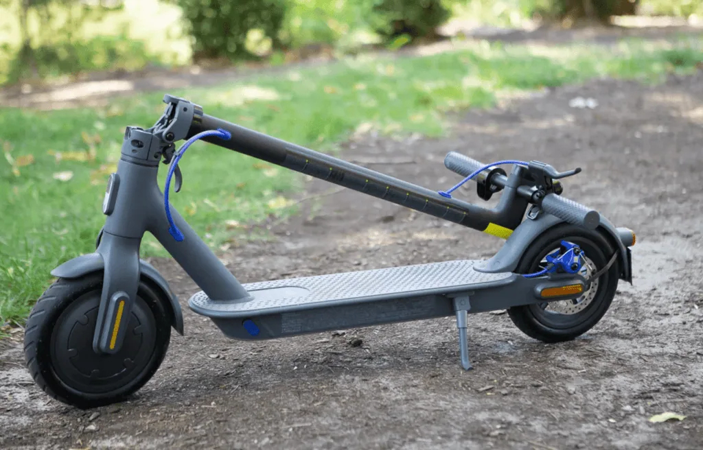 pliage trottinette électrique Xiaomi