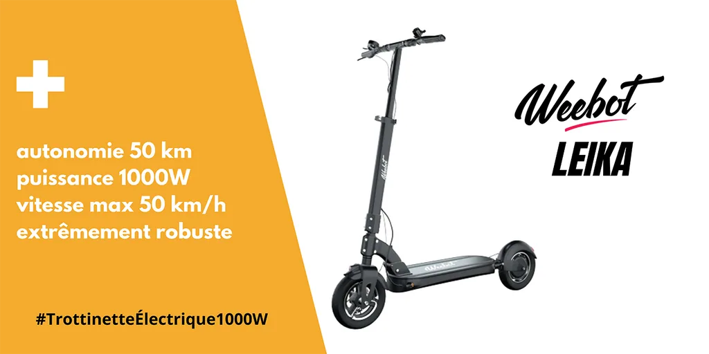 Trottinette Electrique E-Volty Leika TOP 15 Meilleures Trottinette Electrique 2022