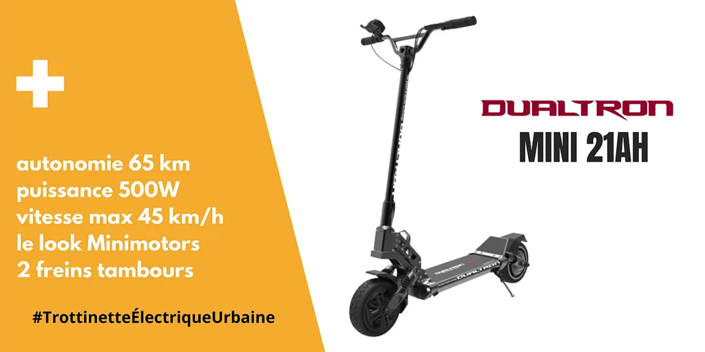 Trottinette Electrique Dualtron Mini_21ah TOP Meilleures Trottinette Electrique 2022