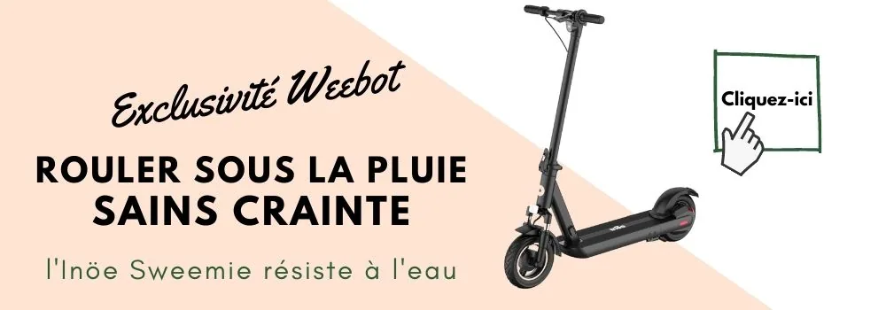 trottinette électrique étanche inoe sweemie