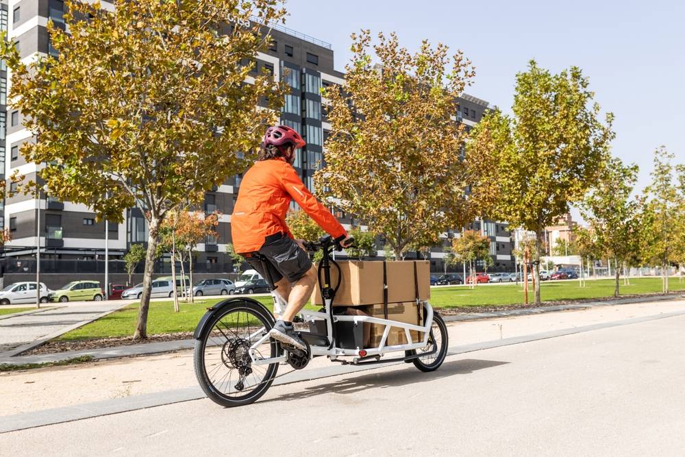 vélo électrique cargo pratique