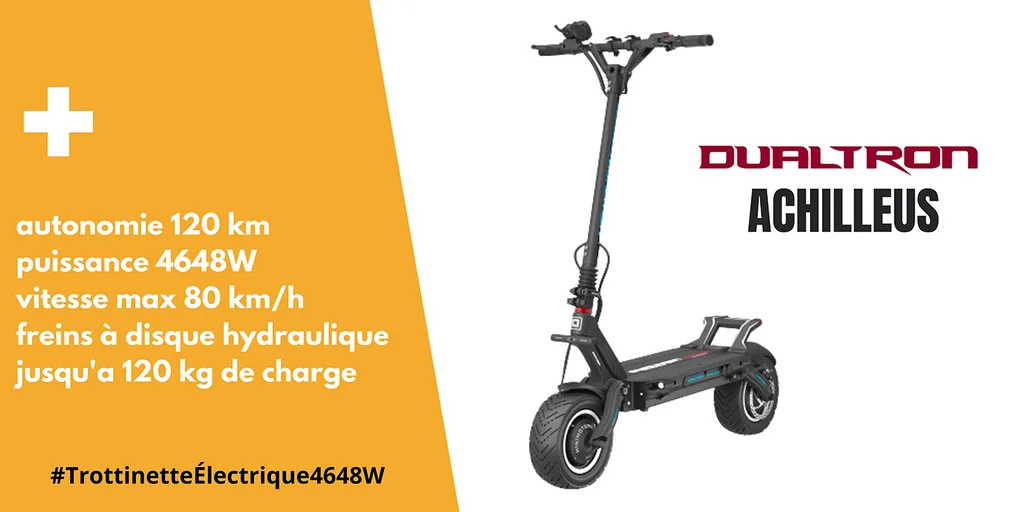 Trottinette Electrique Dualtron Achilleus TOP 15 Meilleures Trottinette Electrique 2022