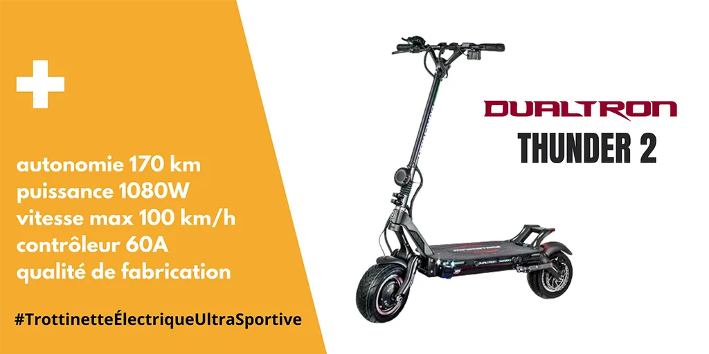 Trottinette Electrique Dualtron Thunder 2 TOP Meilleures Trottinette Electrique 2022