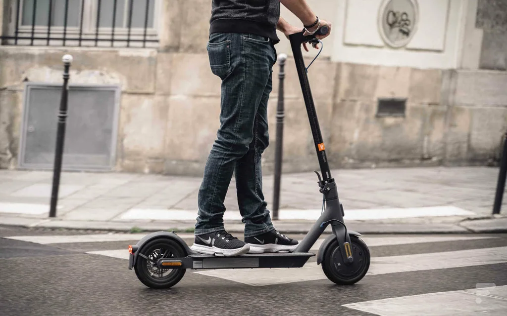 utilisatioçn trottinette électrique Xiaomi
