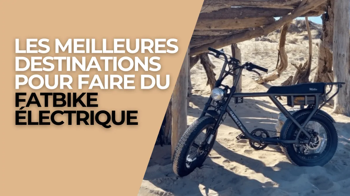 Les meilleures destinations pour faire du fatbike électrique - E-Volty