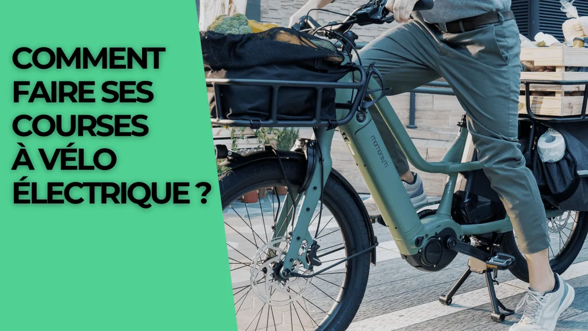 Comment faire ses courses à vélo électrique ?