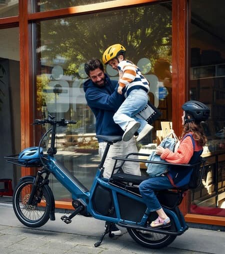 vélo électrique cargo sécurité