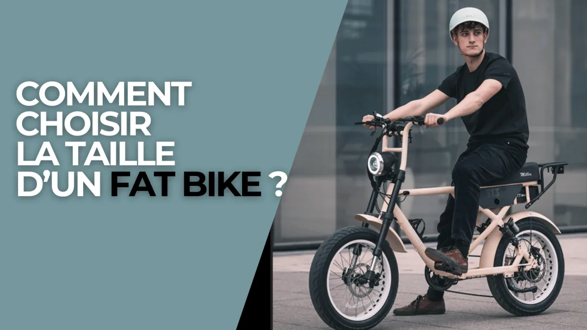 Comment choisir la taille d’un fat bike ? - E-Volty