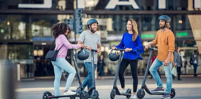 pratique trottinette électrique en famille