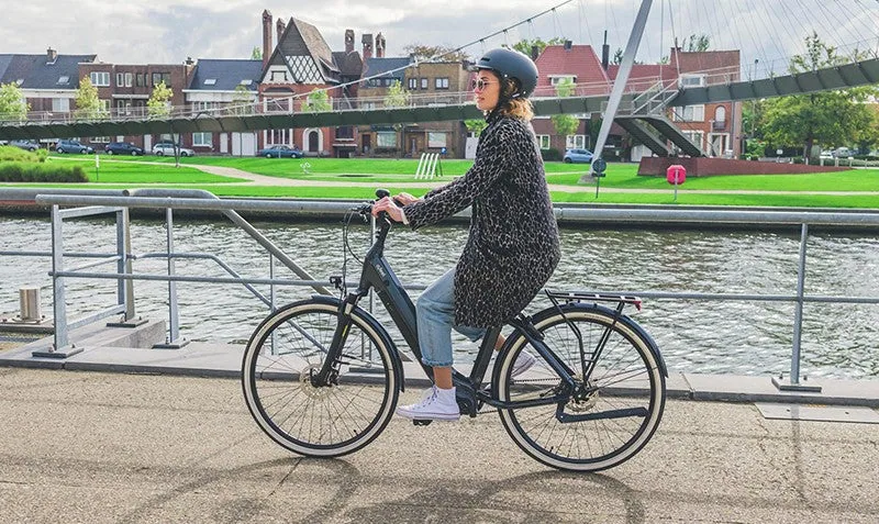 velo électrique o2feel iswan 5.1 city up ville femme