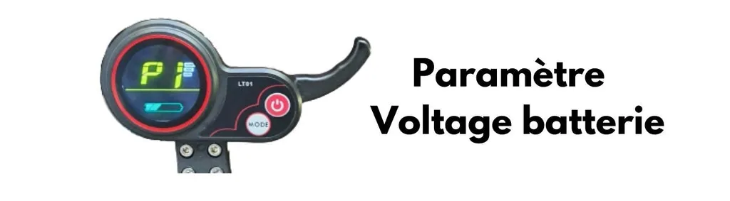 Reglage_Mode_P1_Voltage_batterie_Display_LT01