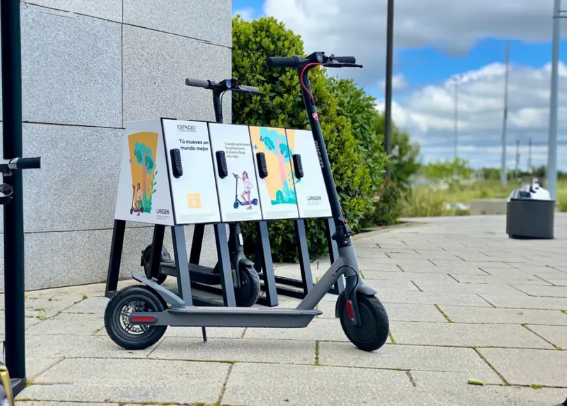 parking trottinette electrique