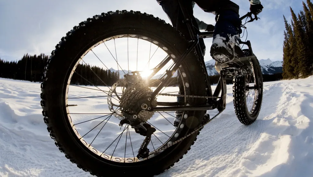 vélo électrique en hiver
