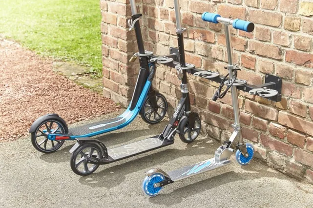 rangement trottinette à l'extérieur
