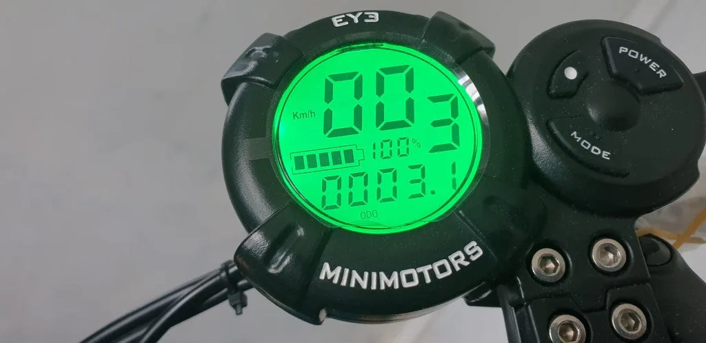 odod display trottinette électrique dualtron minimotors affichage écran lcd