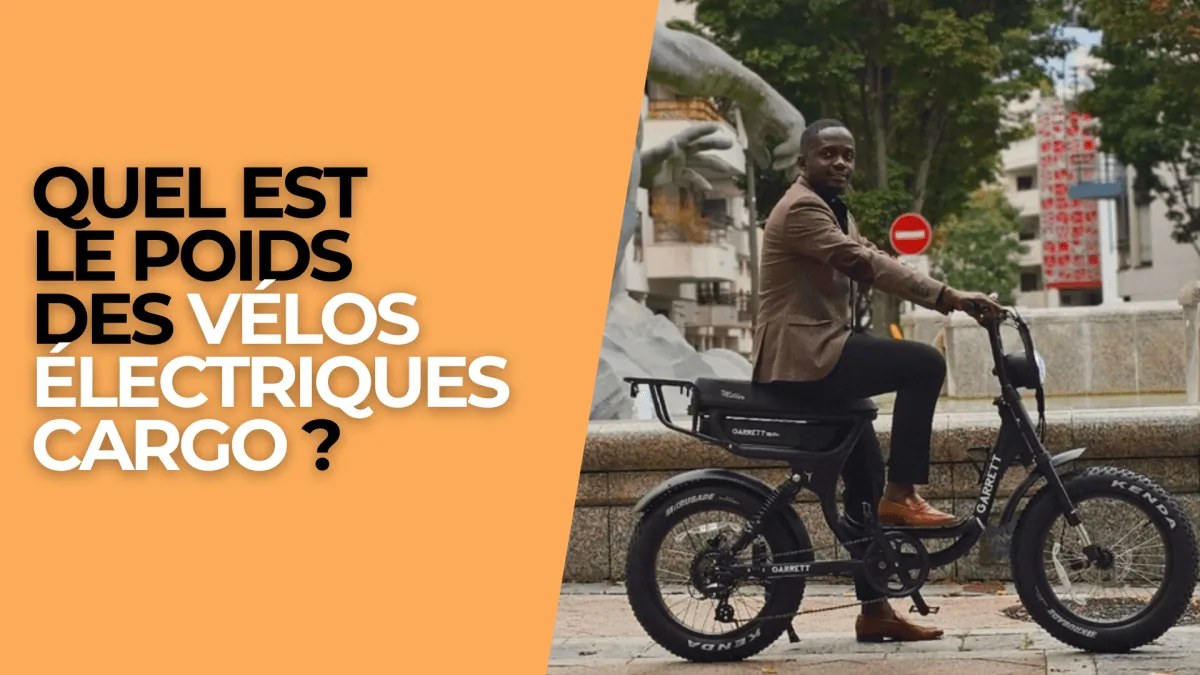 Quel est le poids des vélos électrique cargo ? - E-Volty