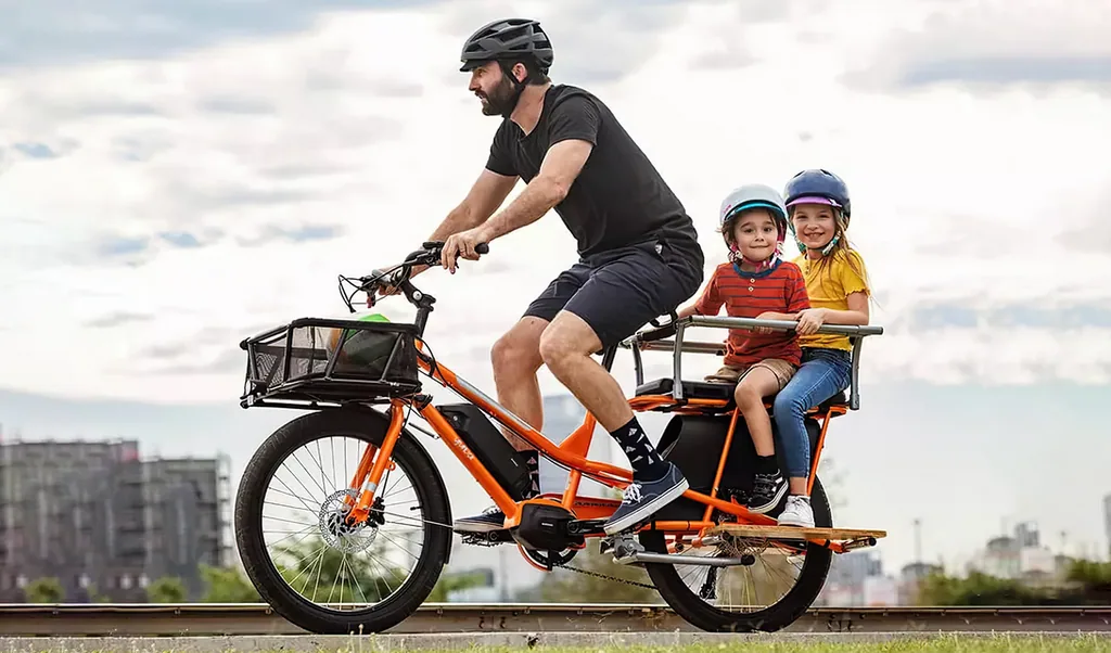 vélo électrique cargo léger