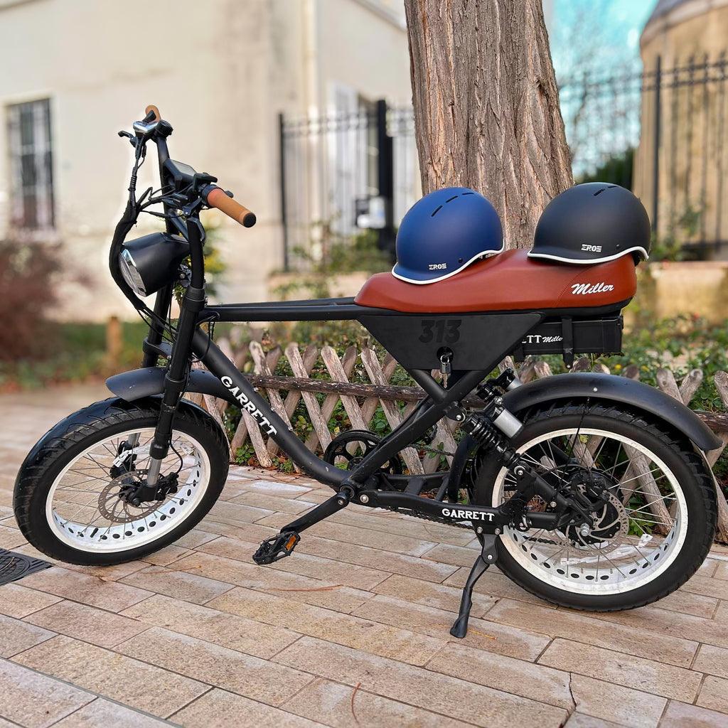 Velo electrique Biplace Cargo Garrett Miller Z Double passagers
