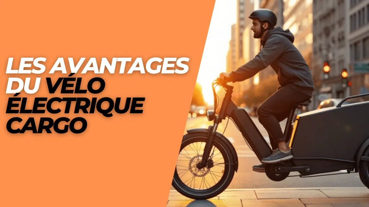 Les avantages du vélo électrique cargo - E-Volty