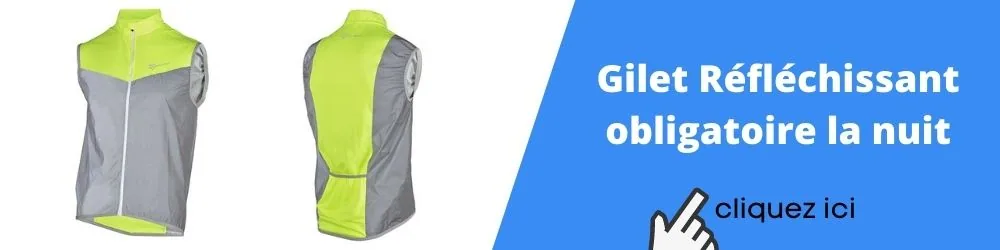 gilet reflechissant nuit visibilité securite