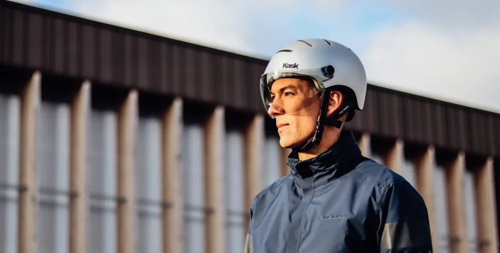 casque de vélo kask urban avec visière protection yeux