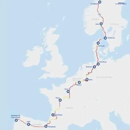 La Scandibérique, une piste cyclable pour rouler de la Norvège à l'Espagne