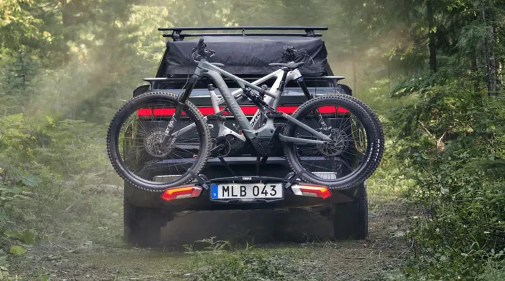 transport vélo avec un porte vélo