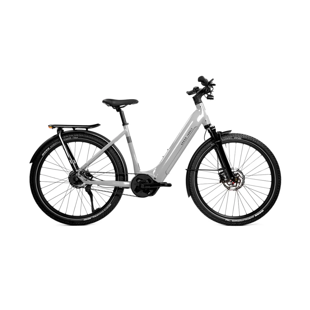 Velo electrique VTC Urban Jungle Ginza grey