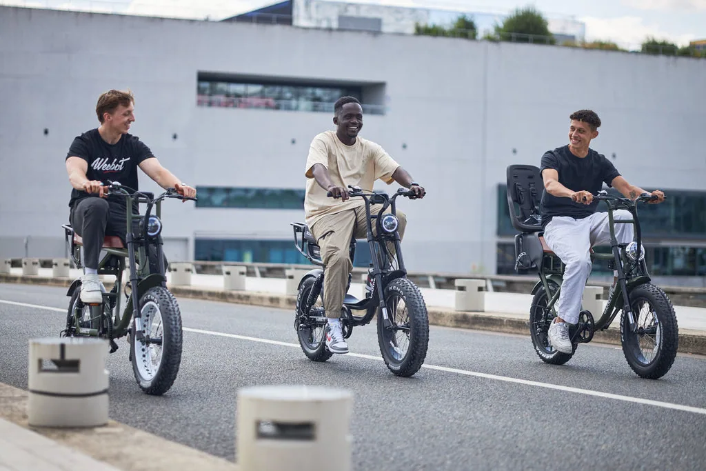 vélos électriques biplace cargo Garrett Miller