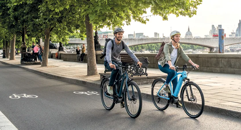 pistes cyclables en ville