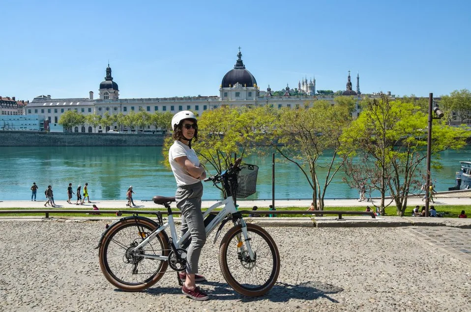 balade à Lyon en vélo