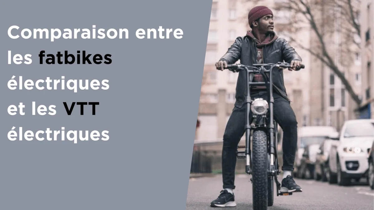 Comparaison entre les fatbikes électriques et les VTT électriques