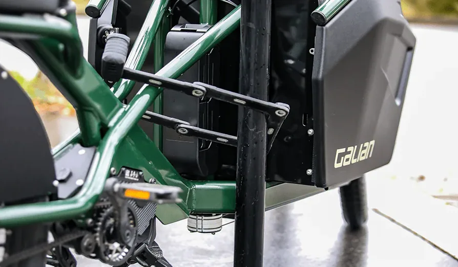 attacher vélo électrique cargo