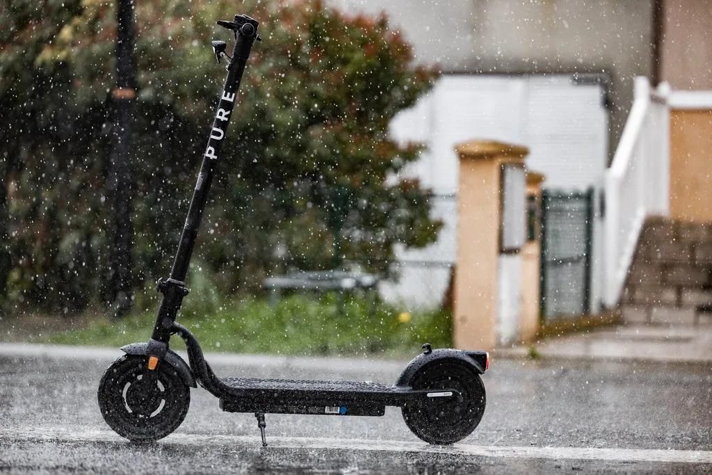 trottinette électrique résistante à la pluie
