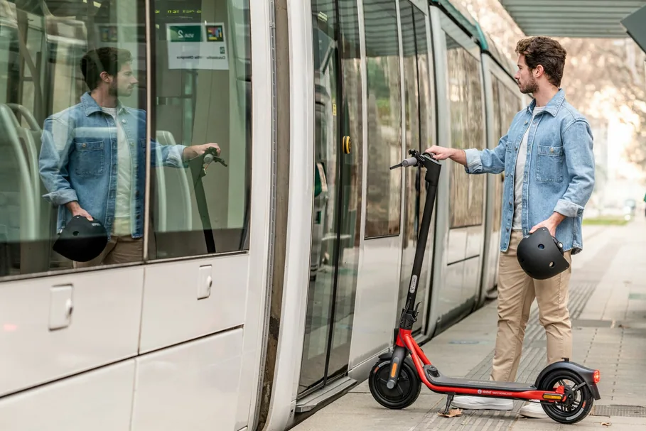 Ninebot dans les transports en commun