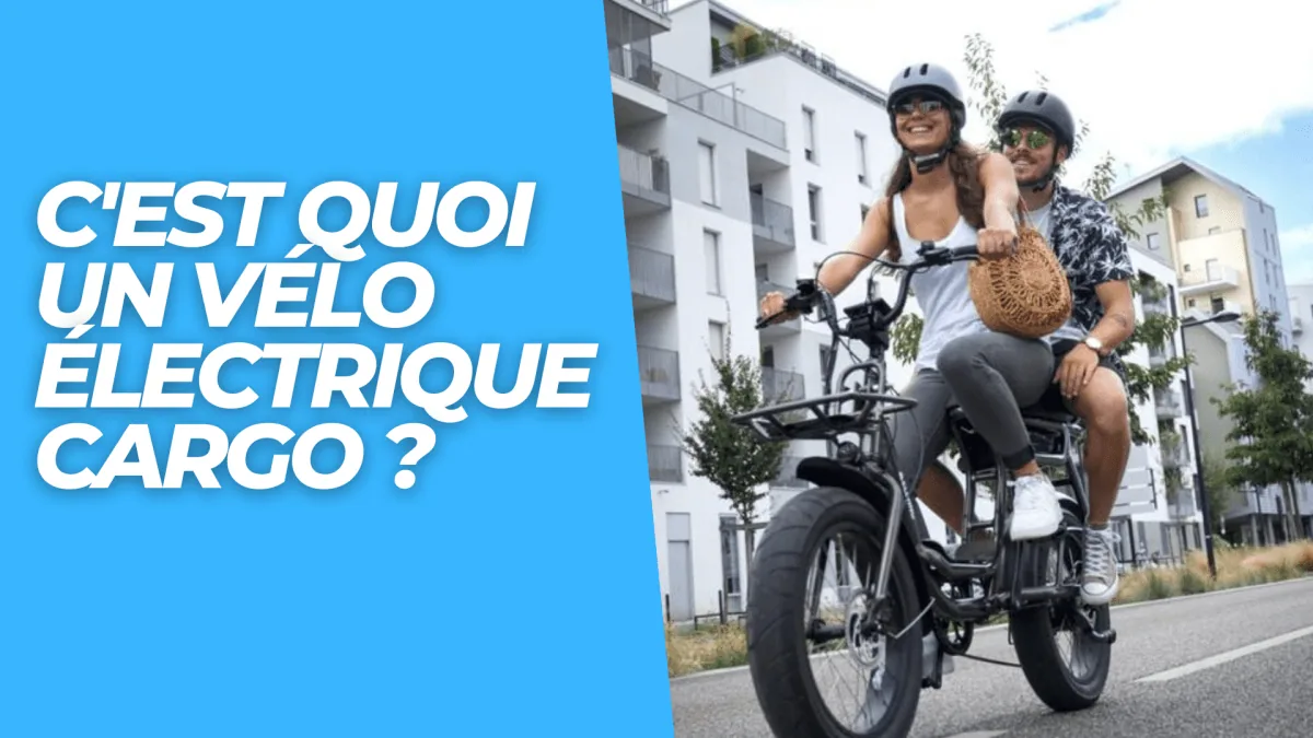 C'est quoi un vélo électrique cargo ? - E-Volty