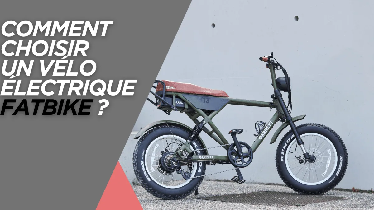 Comment choisir un vélo électrique fatbike ?