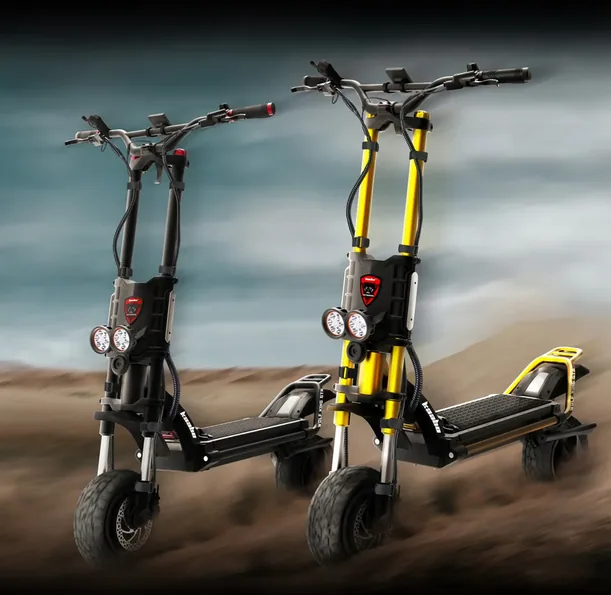 trottinettes électriques tout terrain