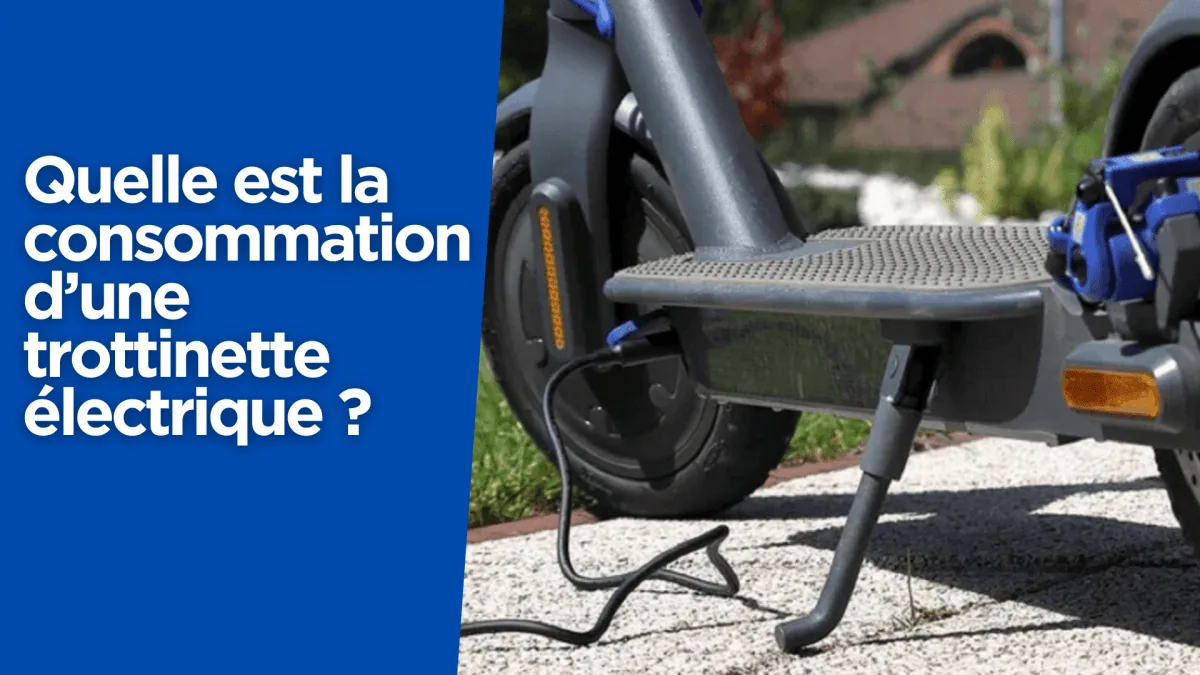 Quelle est la consommation d’une trottinette électrique ? - E-Volty