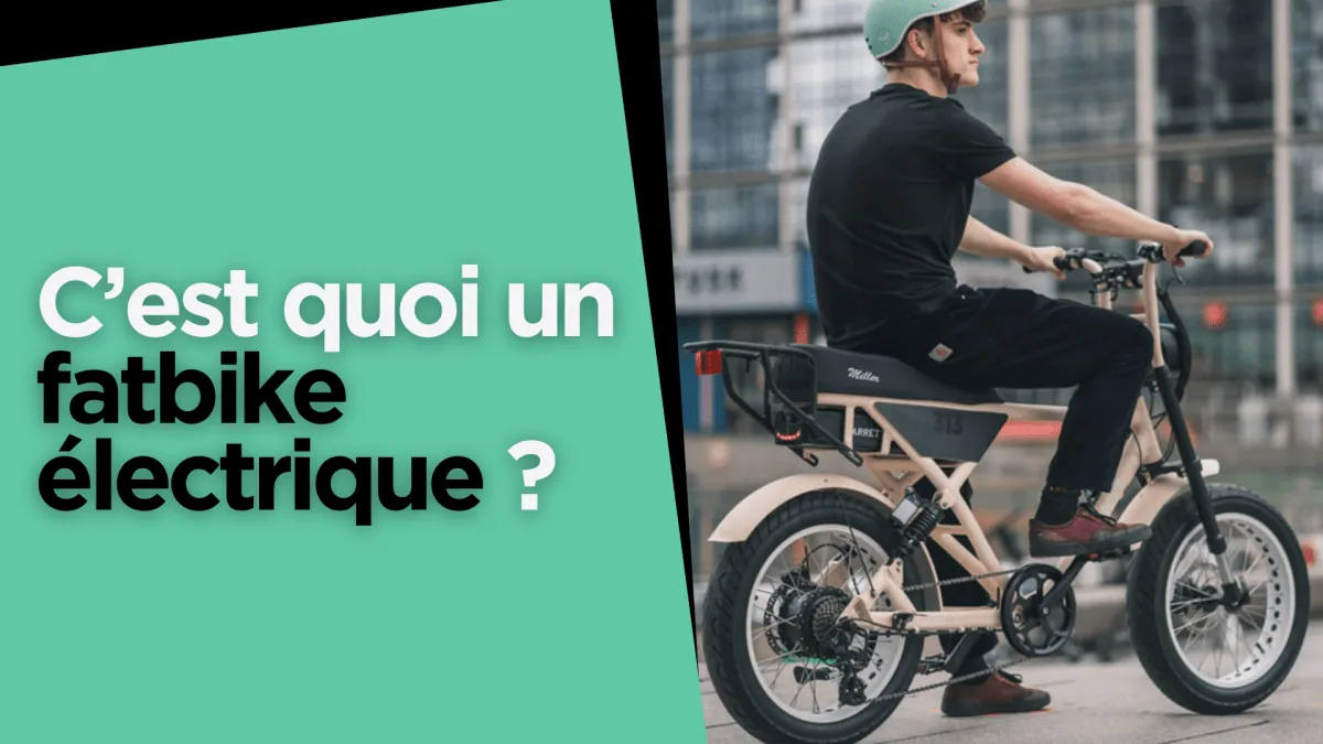 C’est quoi un fat bike électrique ? - E-Volty