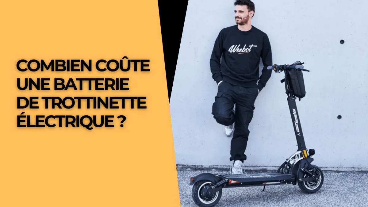 Combien coûte une batterie de trottinette électrique ?