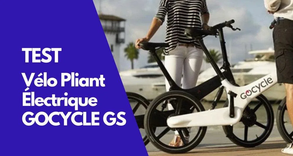 Test du Vélo électrique pliant GoCycle GS - E-Volty