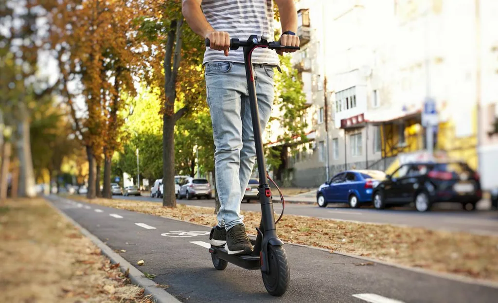 piste cyclable pour trottinette électrique
