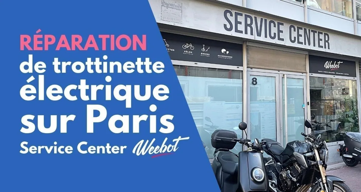 Nouveau Service Center E-Volty : La Réparation de Trottinette Électrique sur Paris dans la Journée