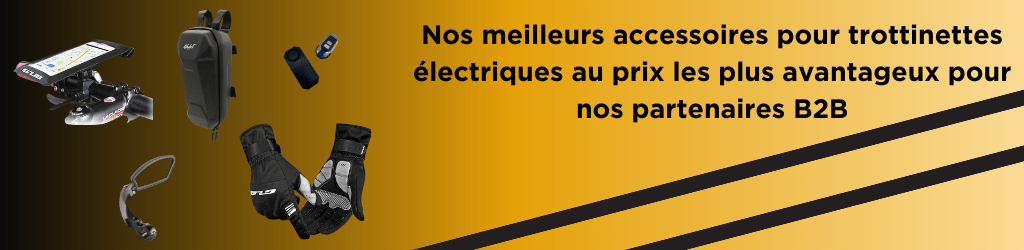 revendeur accessoire trottinette électrique – solutions B2B chez E-Volty