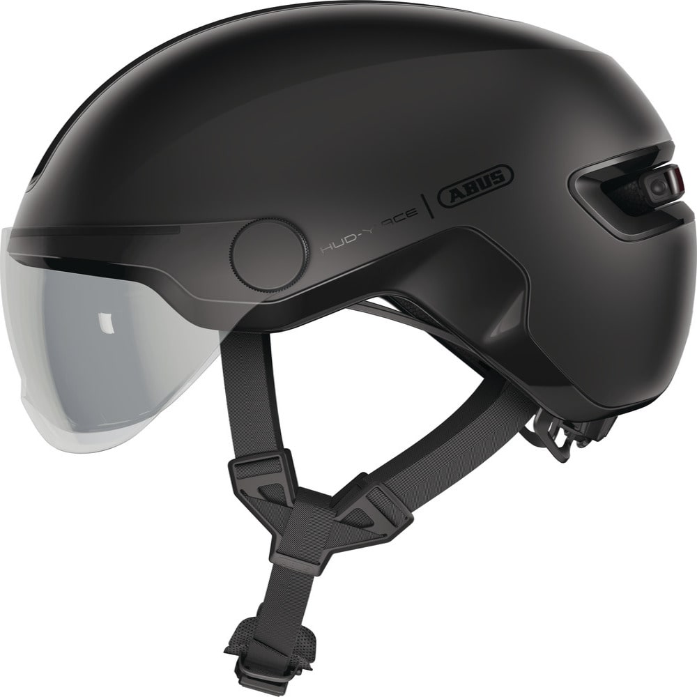 Casque de vélo ABUS HUD - Y ACE Velvet Noir - E-Volty