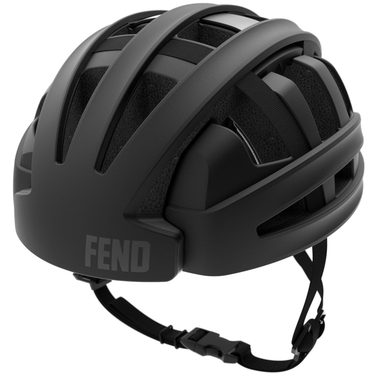 Casque pliable FEND One Helmet Matte Black - E-Volty