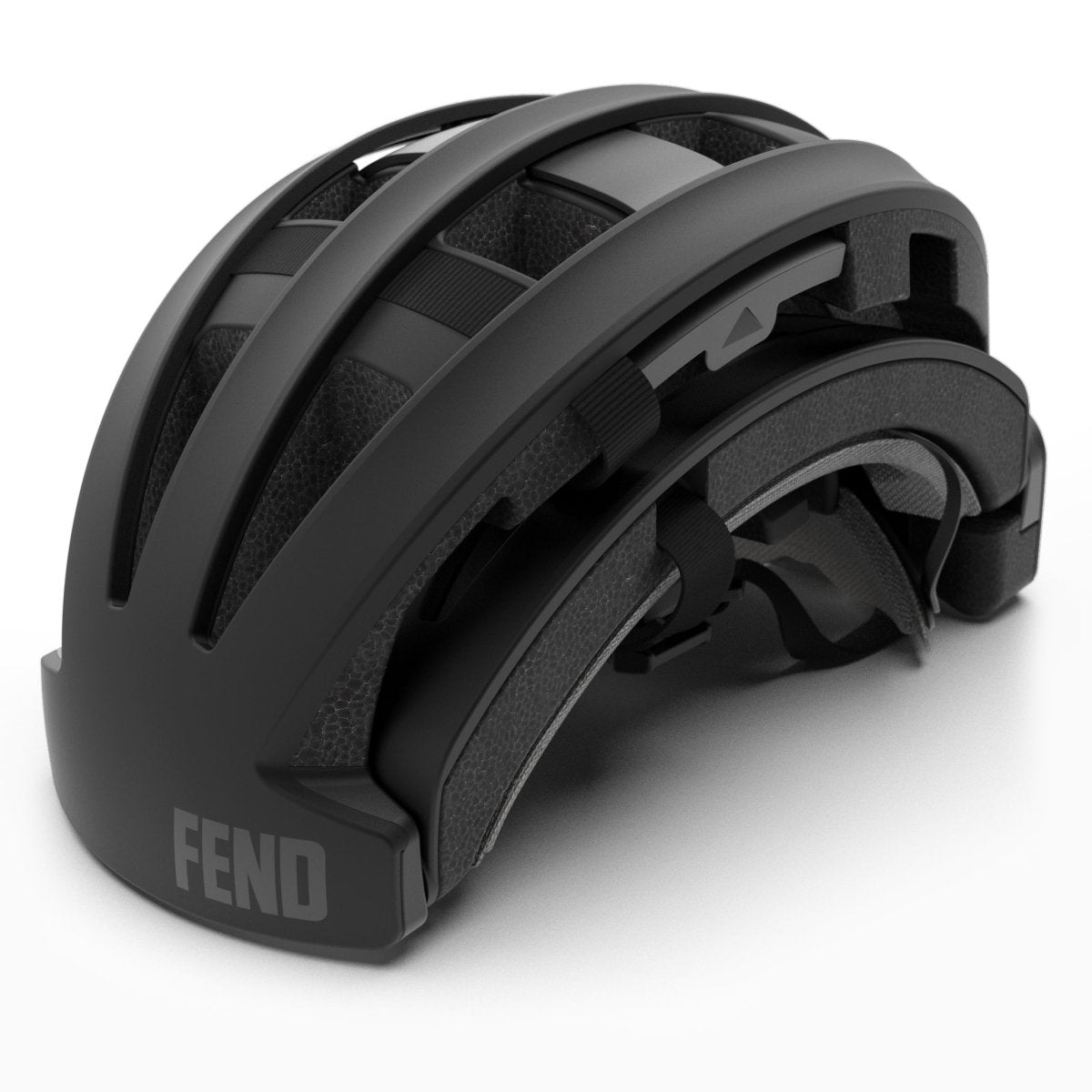 Casque pliable FEND One Helmet Matte Black - E-Volty