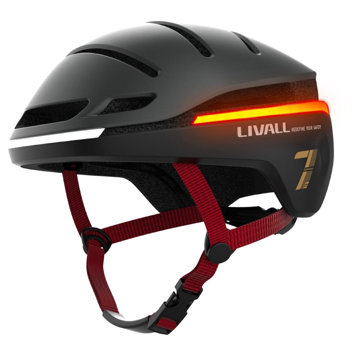 Casque ultra - connecté clignotant Livall EVO21 pour trottinette électrique - E-Volty