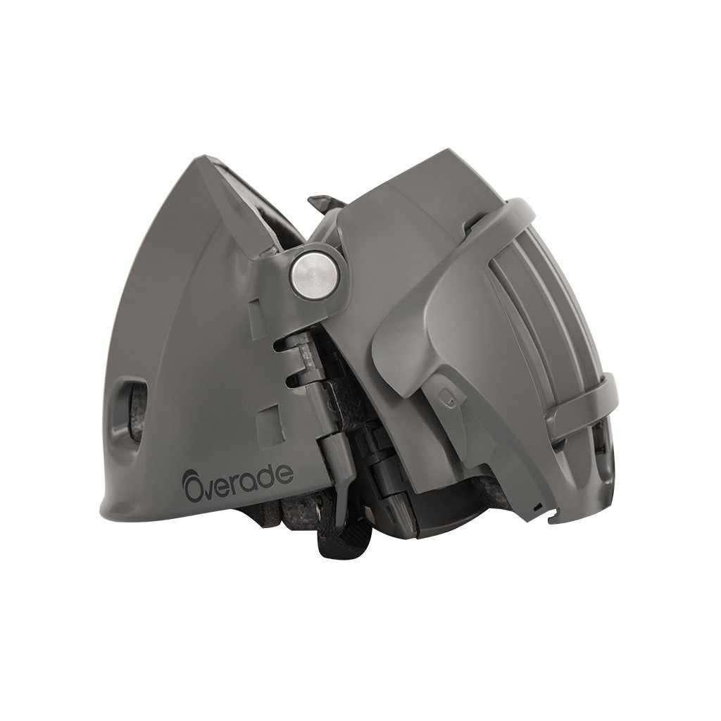 Casque Vélo Pliant Overade Plixi Fit Gris - E-Volty